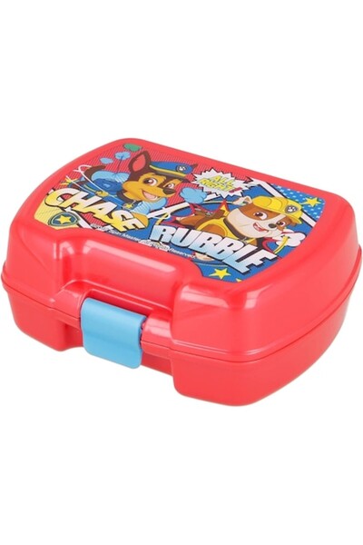 PETITE Lunch box for school pack, 0.5 kg capacity, Paw Patrol, red