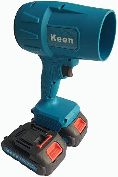 Generic Cordless 48V Air Blower, Blue, with Battery and 220-240V Charger