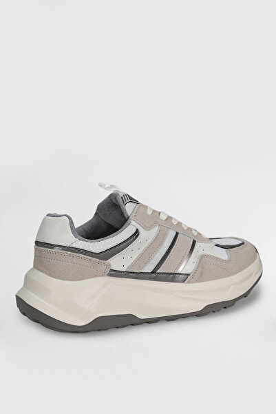 Lufian Eduard Men's Leather Sneaker Shoes White