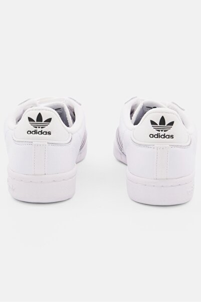 adidas Men Continental 80 Stripes Lace Up Sports Shoes, White Combo