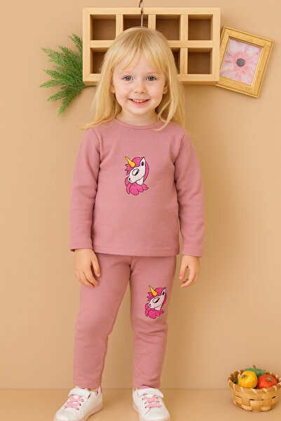 SANTRALBEBE Girl's Kaşkorşe Corded Fabric Sets