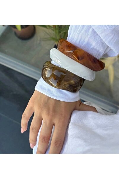 Xui Trend Marka Zra Model Kemik Bileklik 3 lü Set / 3 lü Bilezik Set Kemik Bi...