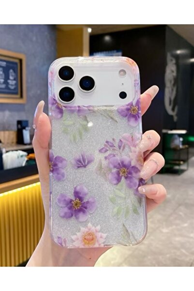 KILIF HOUSE حافظة متوافقة مع آيفون 16 برو بنمط لامع وبراق