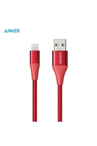 Anker Lightning PowerLine Select+ Cable 3ft 0.9m red