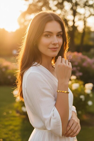 Hakan Güler Kuyumculuk Altın Pullu Model Hediyelik Bilezik