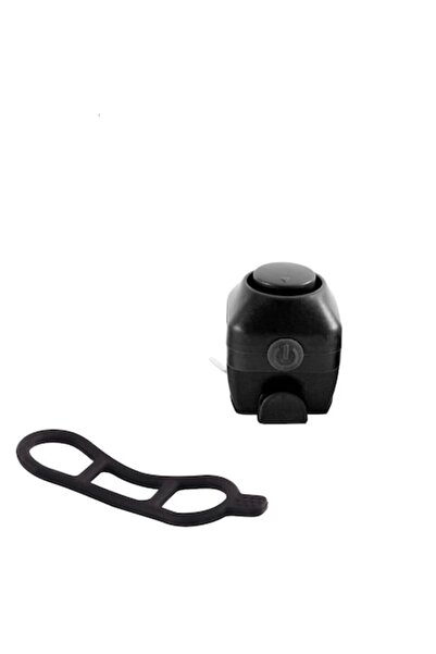 PETITE Claxon pentru bicicletă electrică, sistem de montare pe ghidon, cauciuc negru