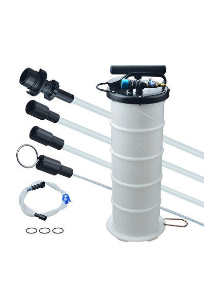 VIKTEC 6,5 Litre Havalı/Manuel Karterden Yağ Emme ve Vakumlama Pompası