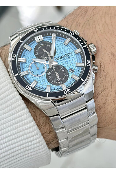 Quantum Qunatum Orijinal 2 Yıl Garantili Su Geçirmez Çelik Kordon Fonksiyonlu...