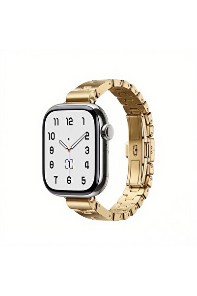 halkhouse Apple Watch 2/3/4/5/6/7/8/9/Se 38/40/41 Ve Seri 10 42mm Kordon Pasl...