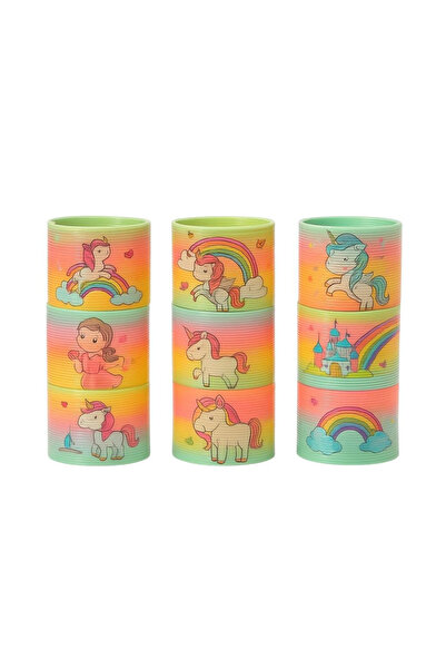 BaoBao Set of 12 Rainbow Unicorn Squishies – Colorful Toy for Children