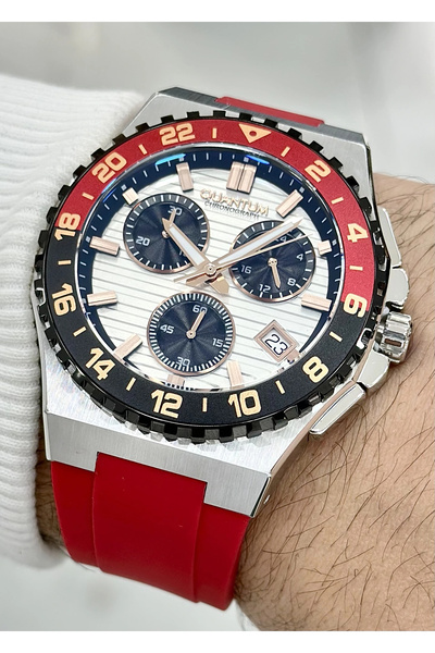 Quantum Qunatum Orijinal 2 Yıl Garantili Su Geçirmez Çelik Kordon Fonksiyonlu...