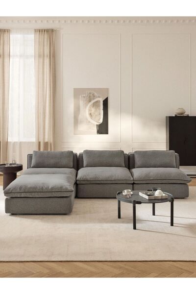 NEXHOME CORTADO 4 MODÜL- MODÜLER KÖŞE KOLTUK TAKIMI