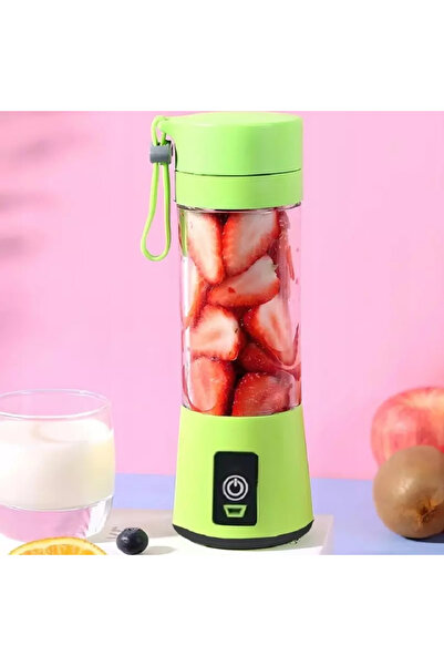Gonga Blender, juicer, portable, 350 ml, with usb charging, Gonga® Green