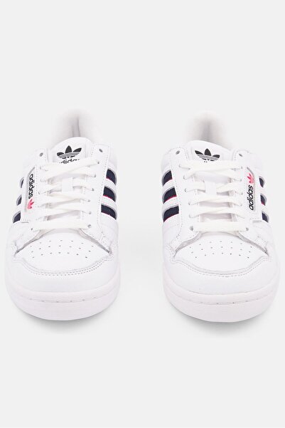 adidas Men Continental 80 Stripes Lace Up Sports Shoes, White Combo