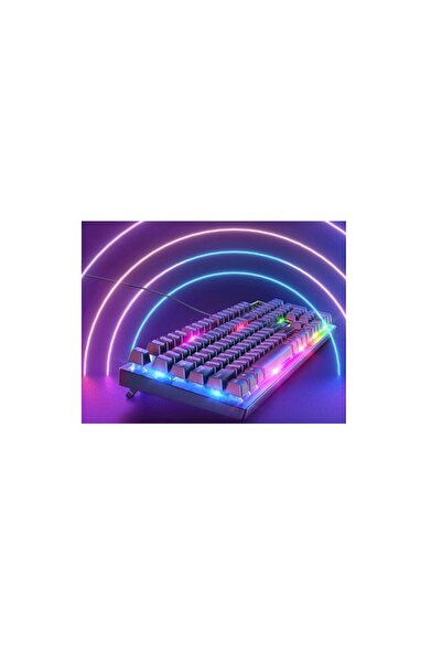 PETITE Keyboard and mouse set with interactive RGB lighting, wired, mouse DPI 800-1200