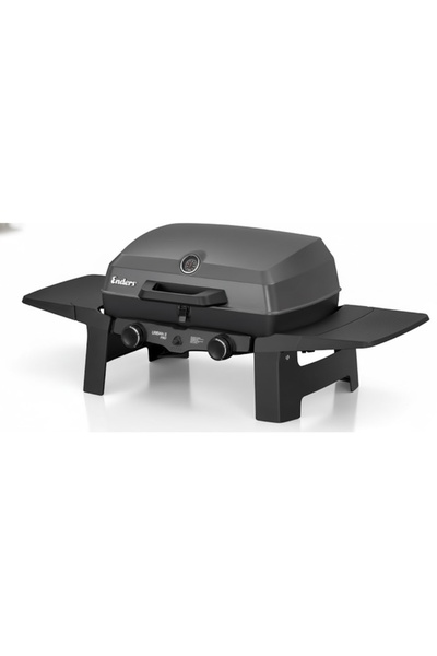 Urban II Pro 2025 – Çift Brülörlü Masaüstü Gazlı Grill | 3’ü 1 Arada: Izgara, Pişirme, Fırın