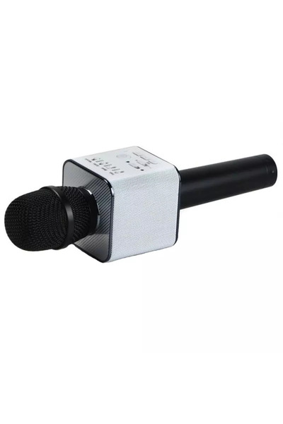 Gonga Microfon karaoke wireless, cu boxa incorporata, Gonga® Negru