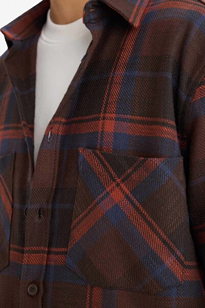 DeFacto Brown Men's Shirt G2331Ax/Bn339