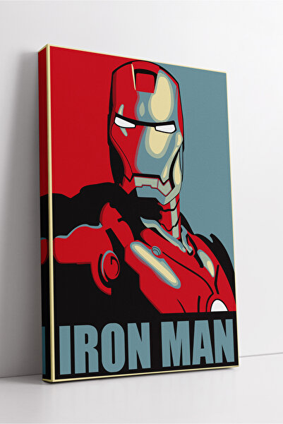 KOSS Dijital Διακόσμηση τοίχου από καμβά Iron Man Hero Art Μοντέρνος πίνακας ...