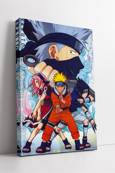 KOSS Dijital Naruto Anime Team 7 și Kakashi tematică energizantă personaj com...