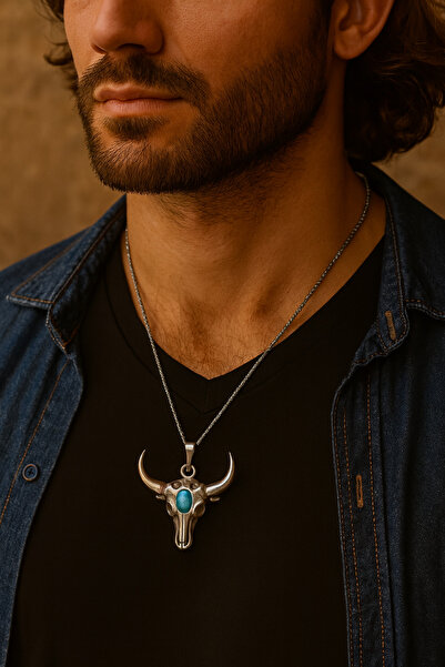 depozoom Erkek Çelik Zincir VE Kolye Ucu - Paslanmaz 316L Çelik Aksesuar