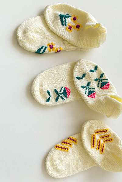 EL YAPIMI 3 adet şiş patik