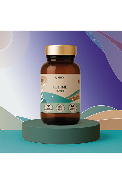 UNUVI - Iodine - Potassium Iodide 200 mcg | 120 vegetarian tablets