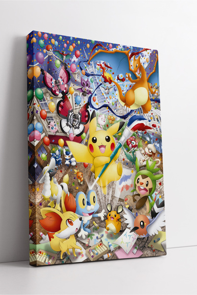 KOSS Dijital Pikachu și diverse tipuri de Pokemon personaj de animale colorat...