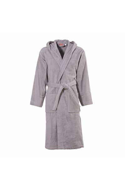 Nef Nef Homeware Shawl Collar Comfort Cotton Bathrobe Mocca XXL