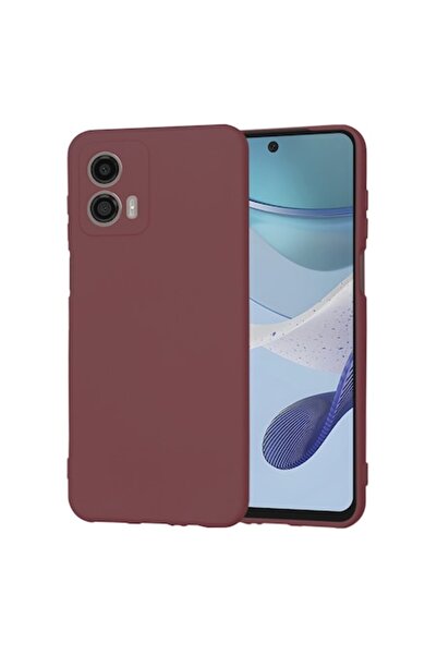 Techsuit Husă de înaltă protecție pentru Motorola Moto G53 (Techsuit Petite Tuds, SoftFlex - Plum Elegant Ruby)