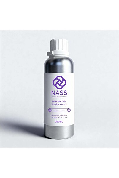 Nass Scent زيت عطر الياسمين الأبيض - 200 مل