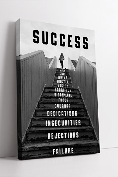 KOSS Dijital Βήματα επιτυχίας Μοτιβατικός Σκάλας Τυπογραφία Σχεδιασμός Πολύχρ...