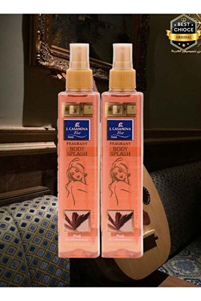 j.casanova 2 Pieces Oud Fragrant Body Splash 235ml