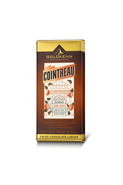 GOLDKENN Cointreau Chocolate Bar 100g