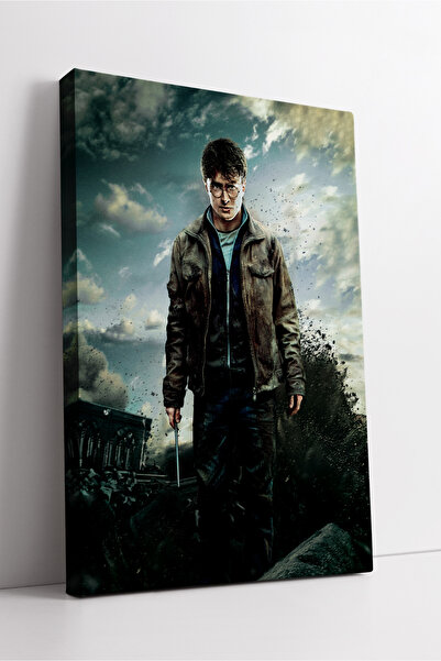 KOSS Dijital Pictură pe pânză tematică cu scenă de luptă epică a lui Harry Po...