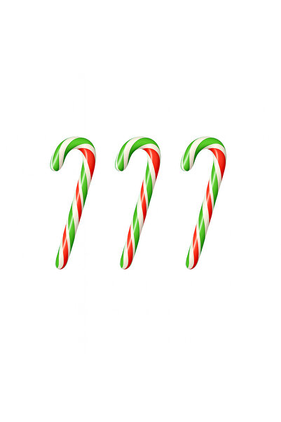 CandyZoo Mini Christmas Candy Cane 15-20 Gr. 3 Pieces