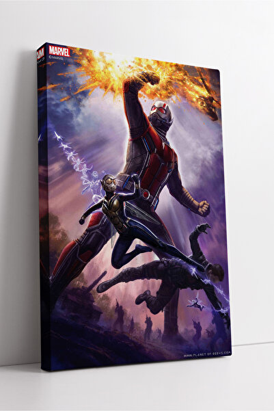 KOSS Dijital Ant-Man and the Wasp Canvas Wall Art Action Scene Modern Hero De...