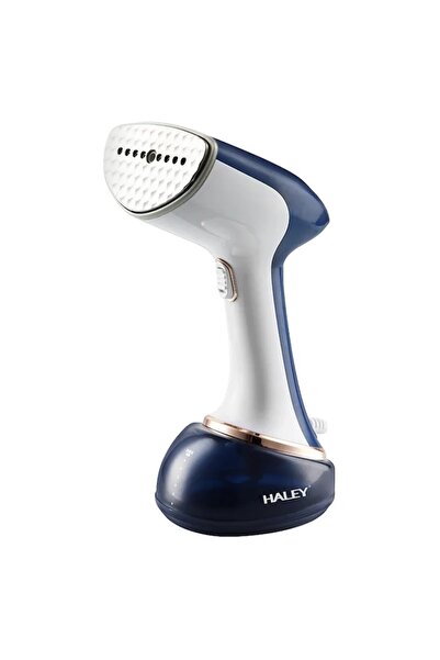 HALEY Fier de călcat cu abur 1600W, design compact, încălzire rapidă în 15 secunde, performanță profesională, albastru/albastru