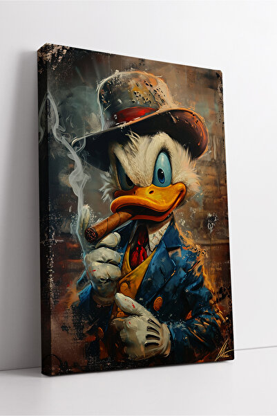 KOSS Dijital Decor de pânză cu tematică Gangster fumurie, personaj bucăți, cu...