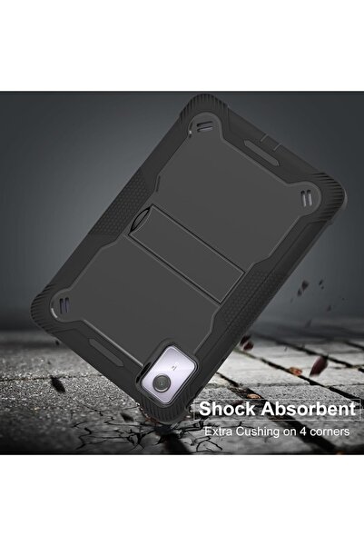 Techsuit High-Protection Case with Screen Protector for Lenovo Tab M11 (Tuds Shield Rugged TabShell K42, Hard