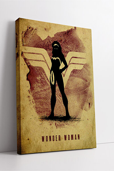 KOSS Dijital Πίνακας σε καμβά με θέμα την ισχυρή γυναίκα σε ρετρό στυλ με σιλ...