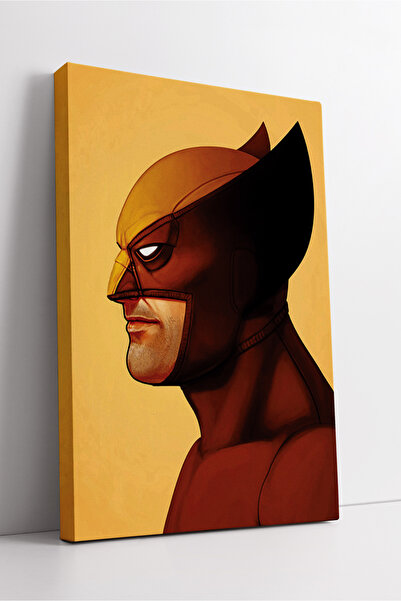 KOSS Dijital Portret Wolverine Minimal personaj Design în stil modern Pictură...