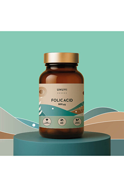 UNUVI - Folic Acid 800 mcg | 60 vegetarian capsules