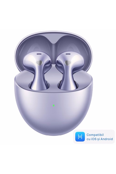 Huawei Casti FreeBuds 6, True wireless, Bluetooth, In-ear, Microfon, Anulare ...