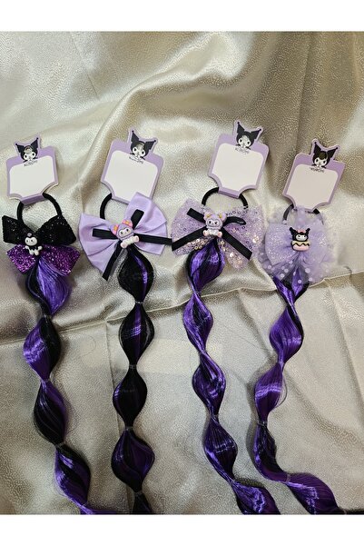 ELAS HOME Children's Kuromi Purple Hair 1 Piece