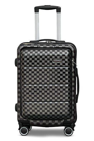 ZAAPPY Multifunctional Front Opening Hardshell ABS Carry-On Luggage, Lightweight, Laptop Compartment