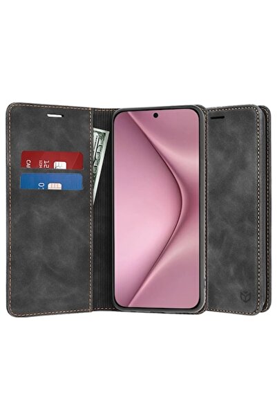 Techsuit Husă de înaltă protecție pentru Huawei Pura 70 - piele intens închisă