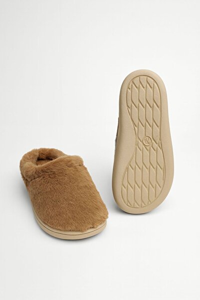 GEZER Orthopedic Comfortable Sole Plush Wool Guest House Slippers