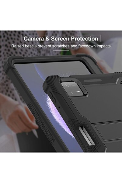 Techsuit High Protection Case for Xiaomi Pad 6/Pad 6 Pro + Screen Protector — Tuds Colors Rugged TabShell K