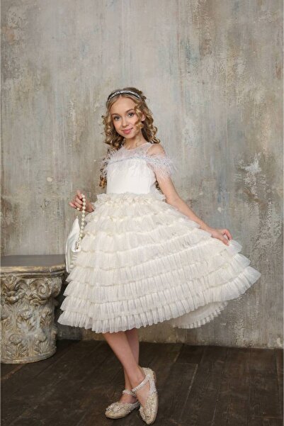 Miss Lorin Kids Children's Evening Dress Lace